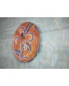 Wooden Wall Decor Plate - Multicolor Wooden Wall Decor Plate - Multicolor